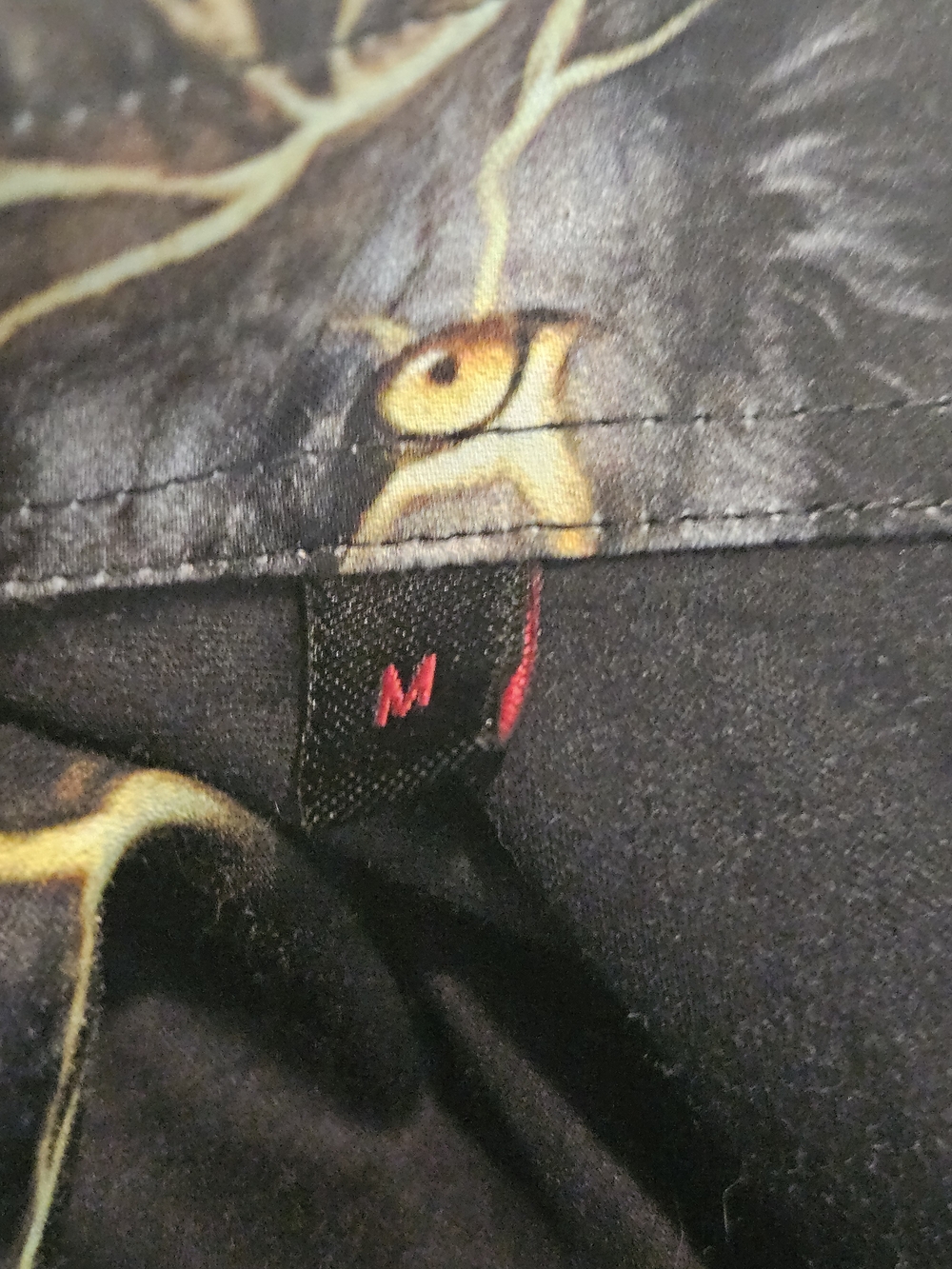 NEW Jared Lang Black Men's Long-Sleeve Lion Animal Print Button-Up Shirt Luxury - Picture 5 of 9